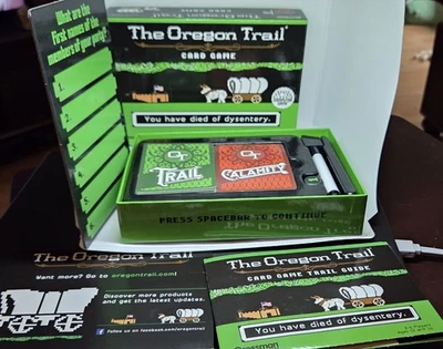 The Oregon Trail Card Game by Pressman 100% Complete QUICK SHIP! Fast Shipping - Image 1 of 4