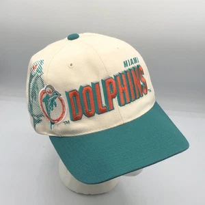 Sports Specialties Miami Dolphins Lazer Shadow Spellout Hat Snapback Pro Line - Imagen 1 de 14
