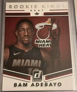 2017-18 Panini Donruss Rookie Kings Bam Adebayo #14 Miami Heat - Picture 1 of 2