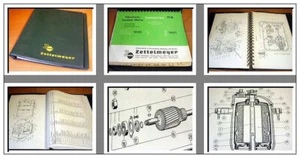 Zettelmeyer VTM Vibrationswalze Ersatzteilkatalog Vibrating Tandem Roller - Bild 1 von 1