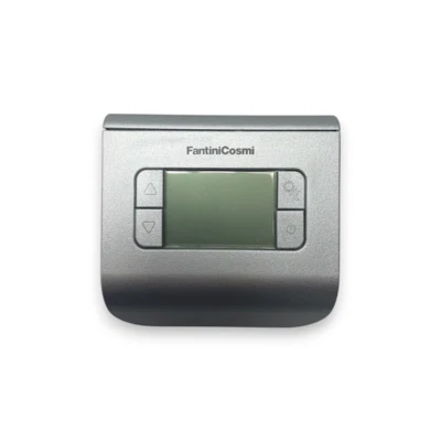 FANTINI COSMI CH111 TERMOSTATO ELETTRONICO  BATTERIE ARGENTO 3 LIVELLI MONTAGGIO - Immagine 1 di 2