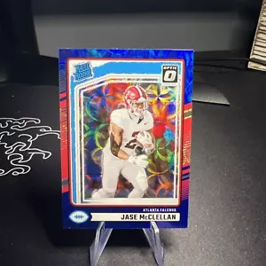 2024 Panini Donruss - Rated Rookie Jase McClellan #375 Optic Preview Blue Scope - Picture 1 of 2