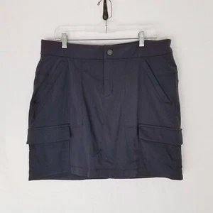 * Athleta Womens Gray Trekkie Skort 14 * - Picture 1 of 7