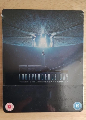 Independence Day Remastered *20th Anniversary* Limited Edition Blu-ray Steelbook - Image 1 of 4