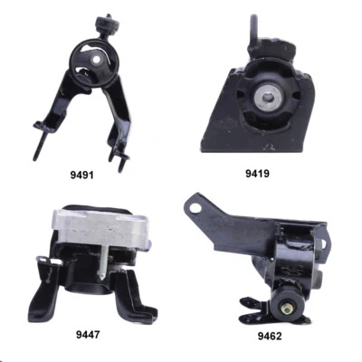 Motor&Trans Mount Set 4PCS for Toyota Matrix 2009-2013 L4 2.4L - Image 1 of 4