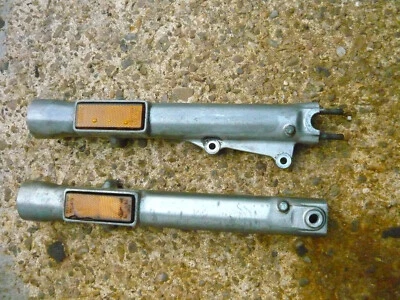 1986 87 Honda Rebel 250 OEM garfo dianteiro pernas inferiores Showa PAR 51420-KR3-003 RARO - Imagem 1 de 4