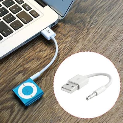 USB Charger Data Sync Cable Lead For 3rd /4th /5th iPod Shuffle Gen√✨ U4E2  N8F5 - Image 1 of 4