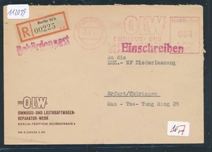 112059) Reco-Brief 1954, RZ C35 Berlin 93b, AFS OLW Omnibus Repair-Werk... - Zdjęcie 1 z 1