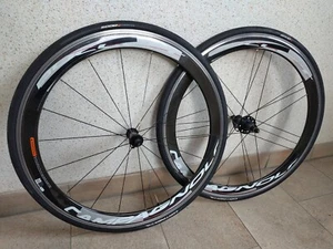 Laufradsatz Campagnolo Bullet Carbon Shimano 9/10/11-Fach Clincher Felgenbremse - Bild 1 von 8