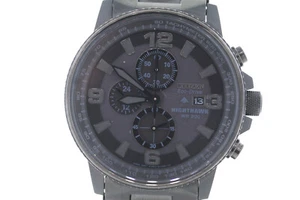 Men's Citizen CA0295-58E Nighthawk Black Chronograph Watch (Scratched Crystal) - Picture 1 of 50