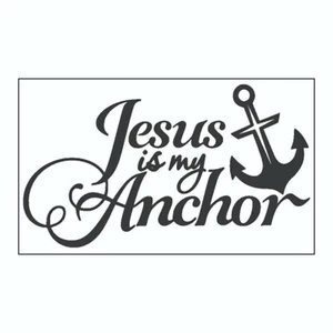 In God We Trust with American Flag Sticker - Decal - Picture 1 of 2