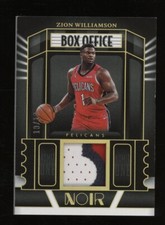 2022-23 Panini Noir Zion Williamson Game-worn Patch Gold 10/10