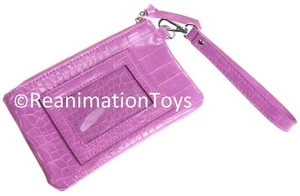 Art Class Lavender Purple Wrist Wallet Wristlet Bag Wrist Strap with ID Pocket - Picture 1 of 2