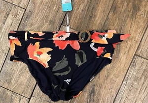 Seafolly summer memoirs wide side retro size 12 bikini bottoms NEW with tags - Picture 1 of 5