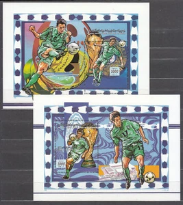 Libia - Fogli Yvert 89/90 MNH Sport Calcio - Foto 1 di 1