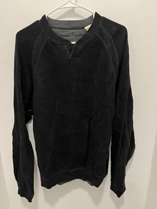 Tommy Bahama Wendepullover Herren Medium schwarz grau Pullover Sweatshirt - Bild 1 von 5