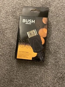 High speed HDMI cable 2 Meters. Supports 1080 Video. Gold Plated Connectors. New - Picture 1 of 2