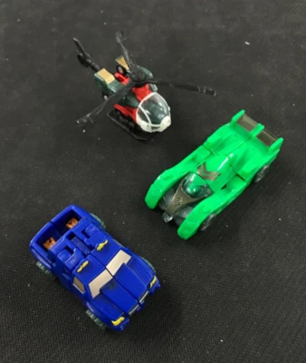 Transformers Cybertron Robots in Disguise (2005) Reverb, Six-Speed & Jolt Figure - Image 1 of 4