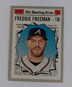 2019 Topps Heritage #362, Freddie Freeman - Picture 1 of 2