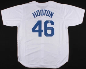 Burt Hooton Signed Los Angeles Dodgers Jersey Inscribed "'81 WS Champs"(JSA COA) - Picture 1 of 5