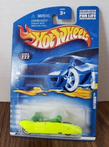 Hot Wheels 2001 Outsider Florescent Yellow With Green Rider #222 - Picture 1 of 8