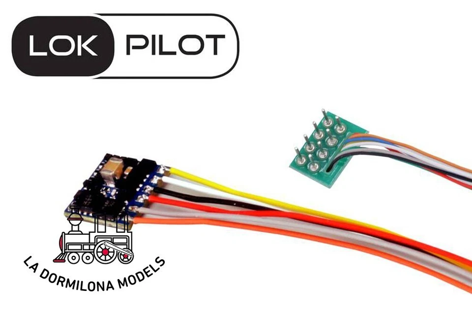 ESU 59810 LokPilot 5 micro Multiprotocolo DCC / MM / SX, 8 pines NEM652, calibre - Immagine 1 di 1