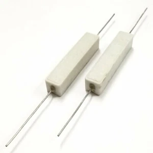 2 Stück, 470 Ohm 15 Watt drahtgewickelte Keramik Leistungswiderstände 15W (15W147) - Bild 1 von 1