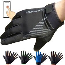 Bicycle Outdoor Gloves Touch Screen Washable Cloth Mittens Train Sport Summer