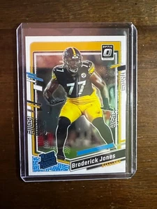 2023 Donruss Optic Football Rated Rookie Broderick Jones #285 - Picture 1 of 2