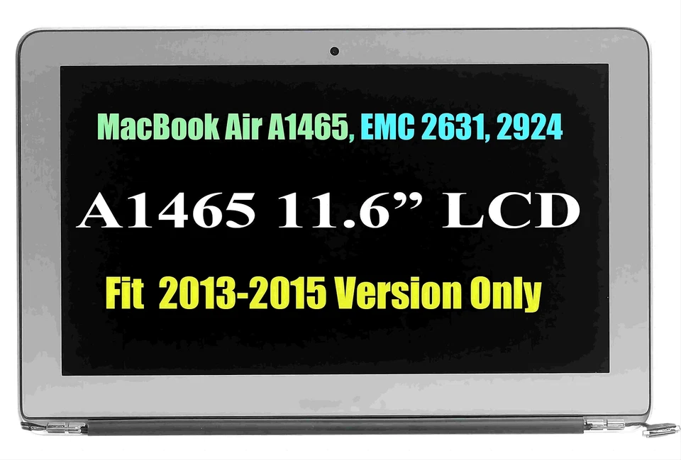 A++ Apple MacBook Air A1465 11" LCD Full Screen Assembly 2013 2014 2015 MD711LL - Image 1 of 4