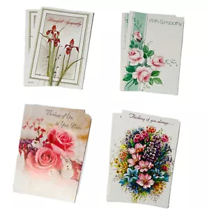 Fantusy Greeting Cards Birthday Get Well Wedding Sympathy Unused Lot 46 - Picture 1 of 6