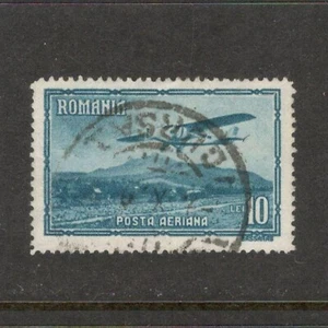 ROMANIA: #C20 – Junkers Monoplane air mail stamp – used – - Picture 1 of 1