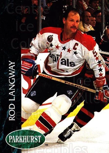 1992-93 Parkhurst #433 Rod Langway - Image 1 of 1