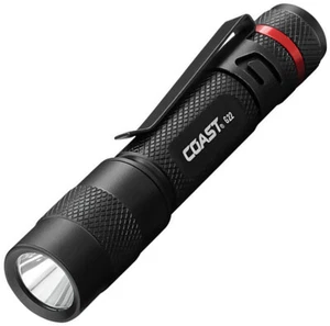 Coast G22 Mini Black & Red Aluminum Water Resistant Flashlight NEW - Picture 1 of 2