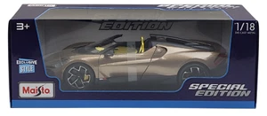 Maisto Special Edition Maßstab 1:18 Bugatti Mistral Diecast Automodell - Bronze - Bild 1 von 7
