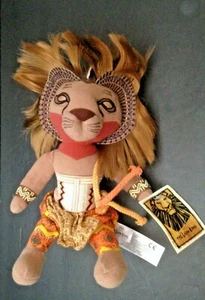 The Lion King Broadway Musical Simba Plush 9" Purchased At Theatre In NY City - Picture 1 of 11