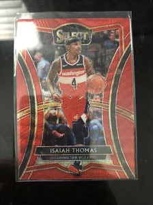ISAIAH THOMAS 2019-20 SELECT TMALL PRIMO LIVELLO RED WAVE PRIZM WIZARDS - Foto 1 di 2