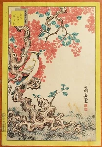 Nakayama Sugakudo 1859 Antique Japanese Woodblock Print Ukiyo-e - Picture 1 of 7