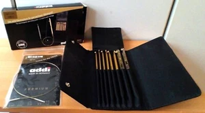 Addi click Hook Set / Stricknadeln Rundstricknadel Häkelnadeln Stecksystem - Bild 1 von 6