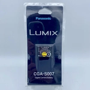 OEM Panasonic LUMIX Lithium Battery Rechargeable CGA S007E/1B, DMC-TZ1 TZ2 TZ3 - Picture 1 of 7