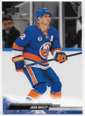 2022-23 Upper Deck #113 Josh Bailey - New York Islanders - Image 1 of 2