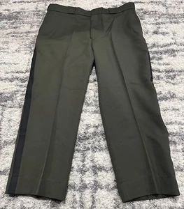 VTG Flying Cross by Fechheimer Olive Green Uniform Pants 44 X 28 Style 32215 - Picture 1 of 14
