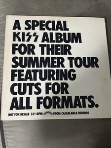 KISS 1976 PROMO CASABLANCA SPECIAL SUMMER TOUR VINYL ALBUMRARE! GREAT CONDITION - Picture 1 of 4
