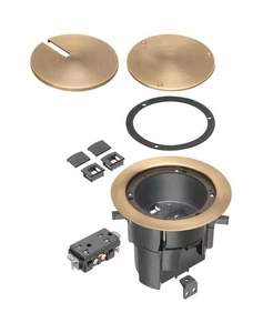 FLBR5420AB Bodenkasten-Set mit Einbauverdrahtungsgerät (Antikbronze) - Bild 1 von 1