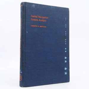 Inertial Navigation Systems Analysis by Kenneth R Britting (Wiley, 1971) Third - Picture 1 of 9