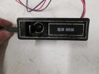 1973 1974 1975 1976 1977 Buick Regal Century Rear Defog Defrost Switch Assembly - Image 1 of 3