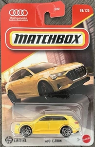 Matchbox Audi E-Tron #98/125 Neu 2025 gelbe Lackfarbe - Bild 1 von 2