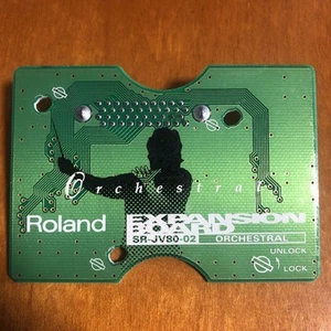 Roland SR-JV80-02 ORCHESTRAL Expansion Board synthesizer Tested Working - Picture 1 of 1