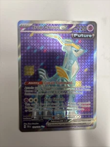 Iron Crown EX 191/162SV05: Temporal Forces Full Art Ultra Rare Holo - Picture 1 of 2
