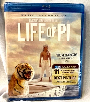DVD - Life of PI - Blu Ray - 11 Academy Award Nominations -Still SEALED - Image 1 of 2